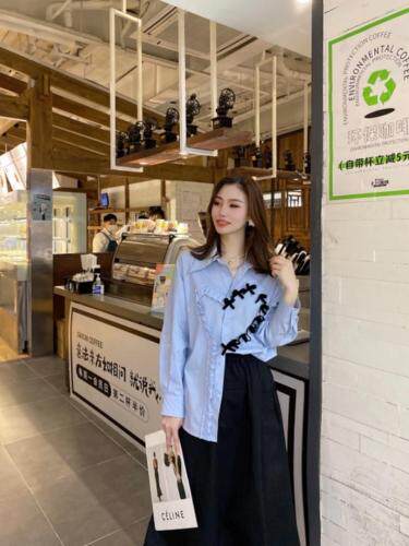 设计感满满的一款小衫 两色齐，其它，衣布社R