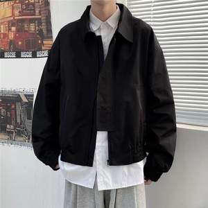 大量现货春款男夹克短款工装韩版休闲拉链外套JK27 P55图片