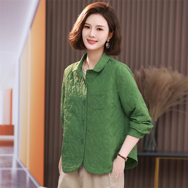 POLO领时尚短款外套女2025新款春秋装小个子妈妈休闲气质减龄上衣,女装短外套,韩派