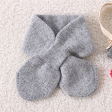 2025年冬季新款百搭穿孔蝴蝶结围巾，围巾，蒙王妃