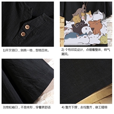 TY61162-P30v领亚麻短袖t恤男大码棉麻半袖半截袖，男装T恤，电商A040A