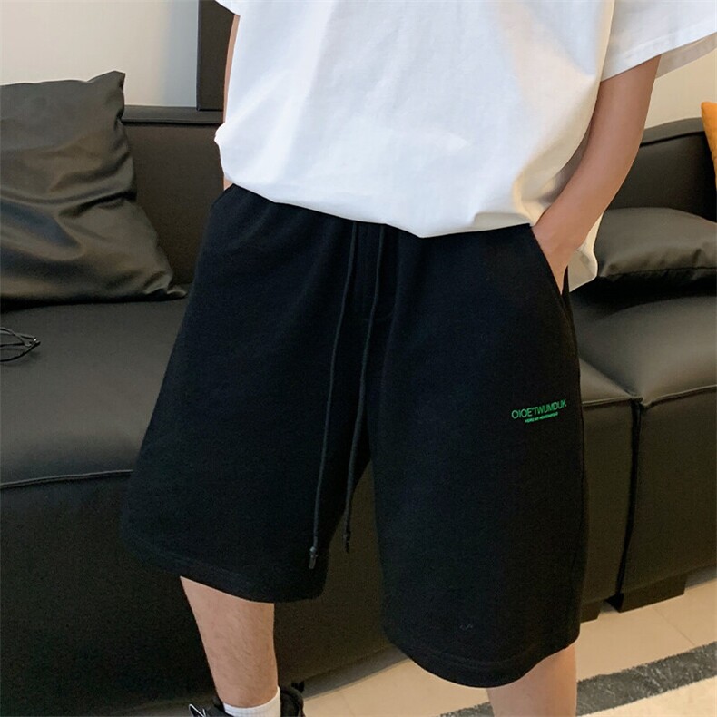 特P38无差价新款夏季潮流百搭时尚休闲短裤-UK7709港风自拍,男装牛仔裤,电商A003