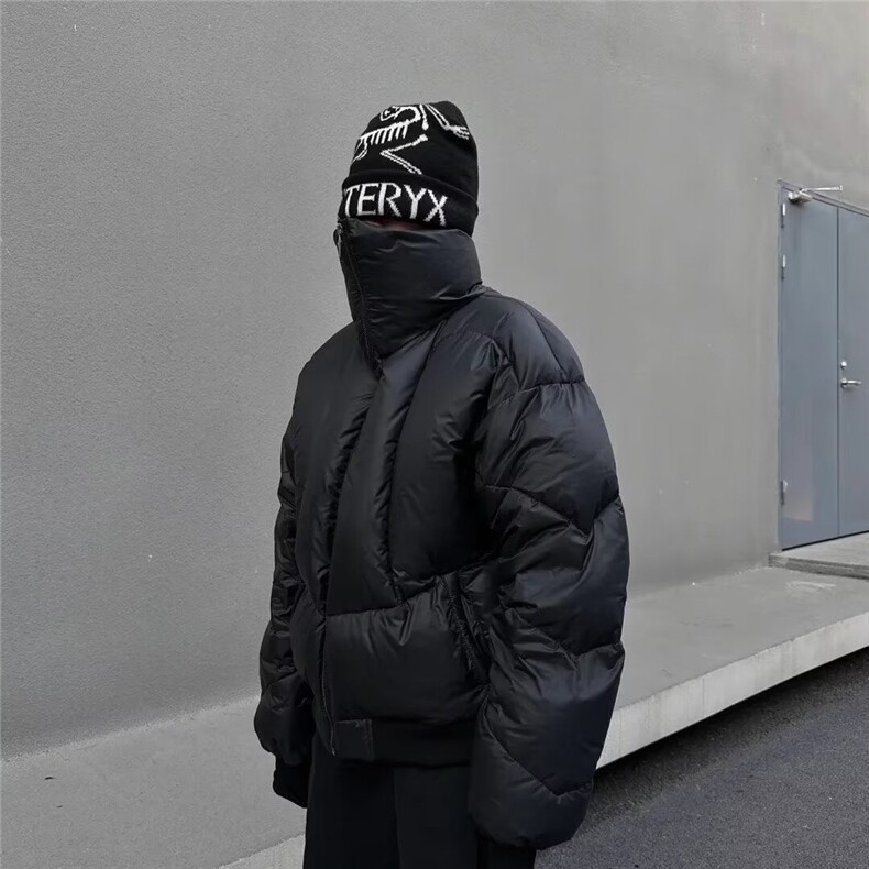 美式复古vibe裤子男款高街cleanfit弯刀微喇黑色牛仔裤修身直筒裤,男装棉衣,星座603-2