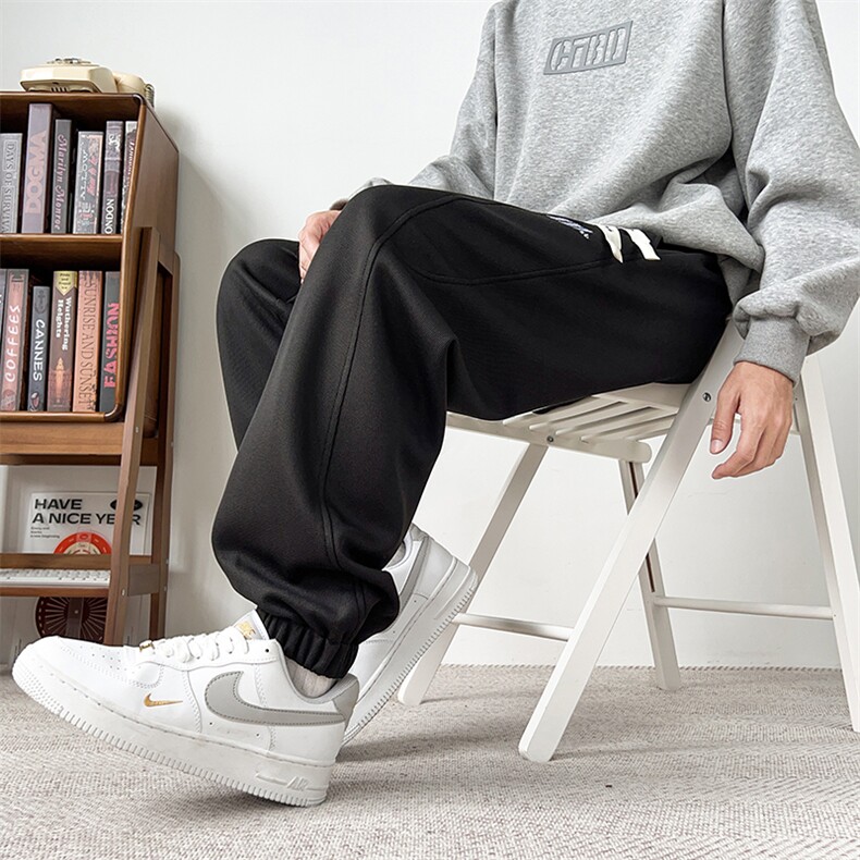 K2551-P45M-8XL2025秋季新款大码束口休闲裤控89,男装休闲裤,星座109