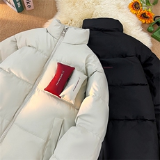 PU棉衣男冬季新款港风宽松立领羽绒棉服学生面包服MF8603-P85，男装棉衣，星座214-3