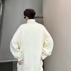 秋冬新款毛衣美式休闲慵懒风高领针织衫男MY05711-P48，男装针织衫/毛衣，星座308B-2
