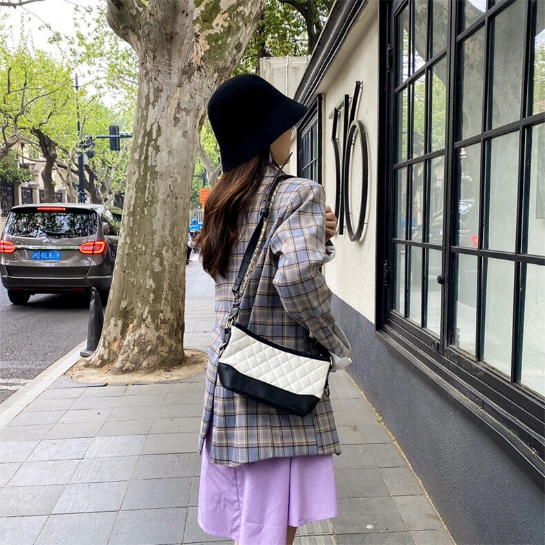 现货已出不断货2021新款英伦风韩版格子西装166-XZ03P95控145,女装西装,茜茜公主