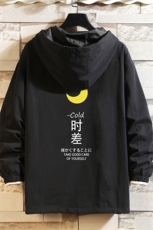 JK41047-P85加棉款-P115纯棉连帽夹克男士大码工装夹克男砖墙，男装夹克，电商A040A