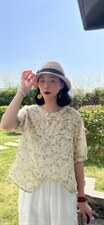 夏季新款初恋气质V领洋气抽绳设计连衣裙图片