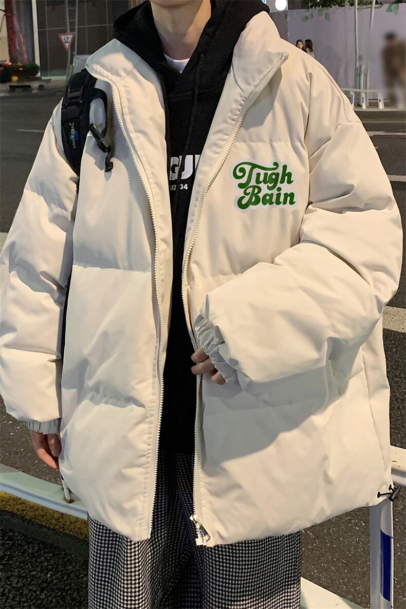港风秋冬新款保暖立领宽松棉服外套男MY62038P95控118,男装棉衣,电商A268A