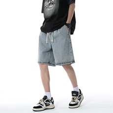 牛仔短裤男B342-DK1011-特P28，男装牛仔裤，电商B342