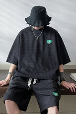 平铺短袖T袖男DT8788P35短裤男DK8789P40大码休闲套装TZ8790P75控，男装休闲套装，星座227-7