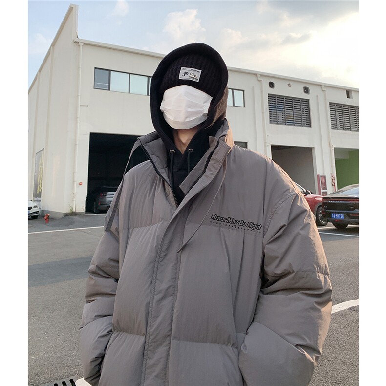 街景新款字母印花面包服白鸭绒羽绒服A247-YR6218P225控268,男装羽绒服,电商A247
