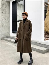 皮毛一体大衣，其它，江南雨桐