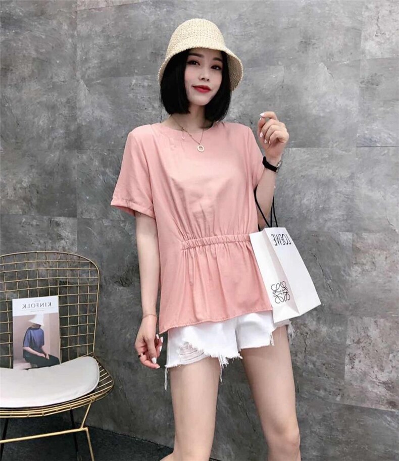 【现货】夏装新款铜氨丝面料小衫,女装,瑞丽E人
