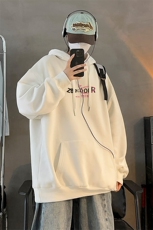DT5316-TP55控价78冬季宽松时尚印花上衣男女加绒加厚保暖卫衣，男装卫衣，电商A102-1