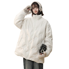 港风情侣定制面料保暖立领羽绒服外套225-2-Y205-P255控328，男装羽绒服，星座225-2