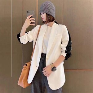 2021秋季新款西装外套图片