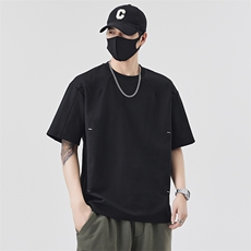 男士短袖T恤夏季新款时尚百搭休闲运动圆领半袖上衣T8771-P55控95，男装T恤，电商A237