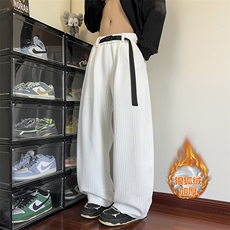 重磅500g肌理感男宽松保暖银狐绒宽松弯刀裤K5725J加绒-特P48控88，男装棉衣，电商A001