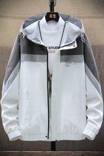 秋季新款夹克男士外套春秋款上衣休闲男装衣服外衣潮DS935T，男装夹克，电商A102