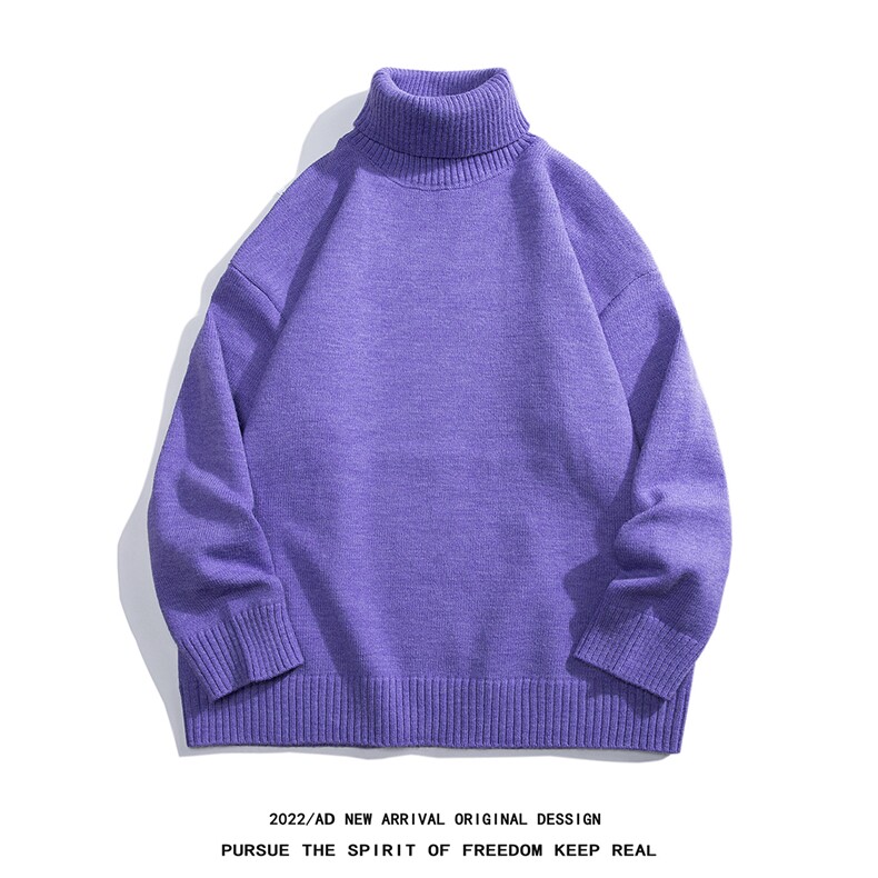 光板得物\唯品\抖音二开八色加厚高领毛衣M900P38,男装针织衫/毛衣,电商A247B