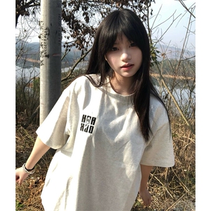 万针全刺绣工艺抖音得物高品质260克重磅纯棉双纱美式高街短袖T恤图片