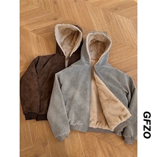 网图PU皮座山雕男女加绒保暖防兔毛棉衣外套M2566-P90，男装棉衣，星座1213