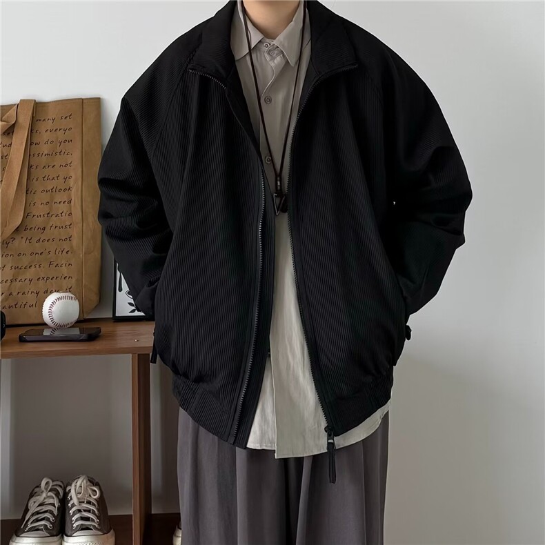 2026新款日系冬季美拉德立领宽松口袋面包服插肩袖保暖棉服外套,男装棉衣,星座506A