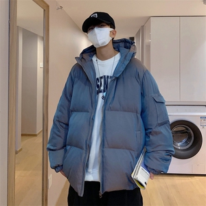 M662 P80 港风外景 棉衣纯色百搭加大码情侣装学生外套棉服冬装图片