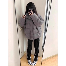 1506-1/QM280/P64秋冬季立领花纹理字母刺绣棉服潮流棉衣面包服潮，男装棉衣，星座1506