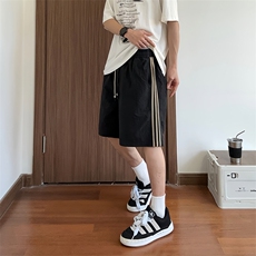 大量现货夏季新条纹短裤男ins美式运动痞帅休闲速干裤DK708-P40，男装牛仔裤，电商A178