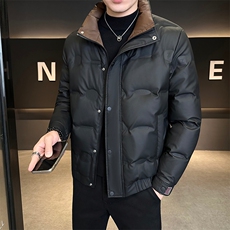 新款男士羽绒服夹克加厚防寒309B-3-81059-P180，男装夹克，星座1409-3