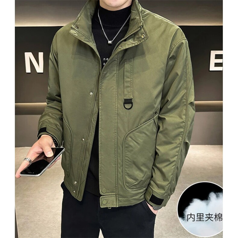 秋冬季男士立领夹克潮流英伦冲锋衣帅气加厚棒球服外套男JX041,男装夹克,星座1116A（原606A-3）