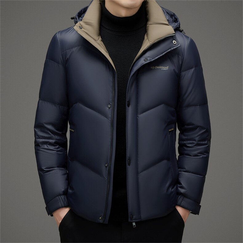AK78132钱塘2020-3新款时尚休闲冬季简约百搭中年男士羽绒服P245,男装羽绒服,钱塘207-3