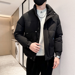 B216 M6022  P115 2025冬装新款男士加厚棉衣外套保暖棉服 社会风图片