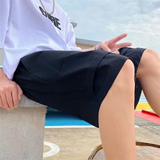 男士休闲五分裤男夏潮牌宽松卡其色短裤夏季男款工装裤子1018P33，男装休闲裤，星座410-2