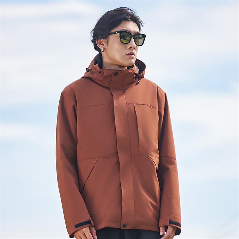 2024年秋季时尚潮流石墨烯冲锋衣男女同款百搭防寒，女装短外套，衫都服饰