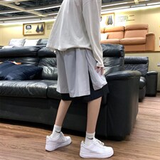 夏季ins五分裤外穿中裤休闲宽松运动假两件短裤男潮牌DK8751-P28，男装休闲裤，星座1008