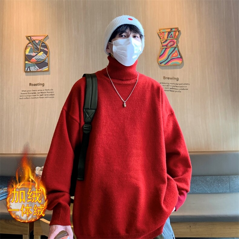 MD8505-JR-MKP59重磅加厚毛衣慵懒风冬季男针织衫款内搭外穿线衫,男装针织衫/毛衣,星座614