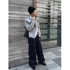 M57-P60小香风cleanfit潮流百搭毛衣外套设计感宽松开衫纽，男装针织衫/毛衣，电商B323A