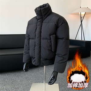 现货立领棉衣男士美式加厚外套潮牌工装棉服M0817-P83图片