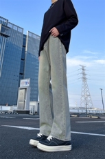 A178牛仔裤男直筒宽松新款高腰显瘦百搭阔腿裤子潮740P40限价89，男装牛仔裤，电商A178