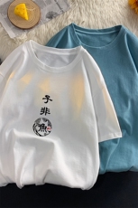DX17070-P20纯短袖t恤男大码半袖打底衫宽松体恤衫平铺，男装T恤，电商A040