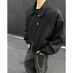 【25春 现货】JK1023-P53特控88 大码设计感夹克短款外套图片