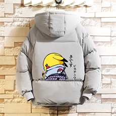 MY16036-P100加厚加绒连帽衣男大码服男面包服男砖墙挂拍，男装棉衣，电商A040A