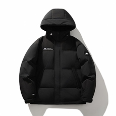羽绒服男冬季新款港风宽松版连帽白鸭绒外套YR920-P160(控价208元，男装羽绒服，星座214-3