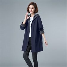 268款--尺寸已正常，按正常尺寸下单，女装风衣，秋牧寒烟