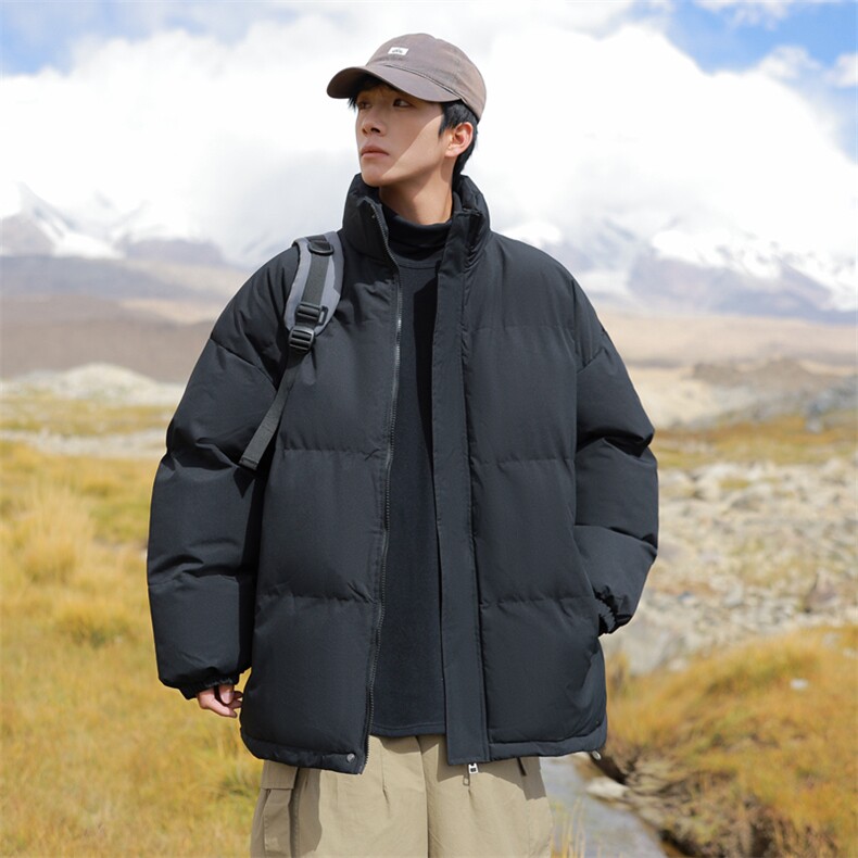 现货抖音得物可供视频冬季三防加厚羽绒棉衣外套面包棉服WM1266,男装棉衣,电商A486