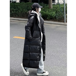 1506/MY102/P95新款秋冬季情侣棉衣外套过膝男女羽绒棉服1图片